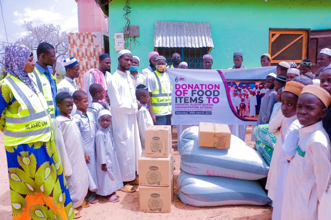 Donation to Kashful Uloom Quran Memorization School Tamale,Ghana